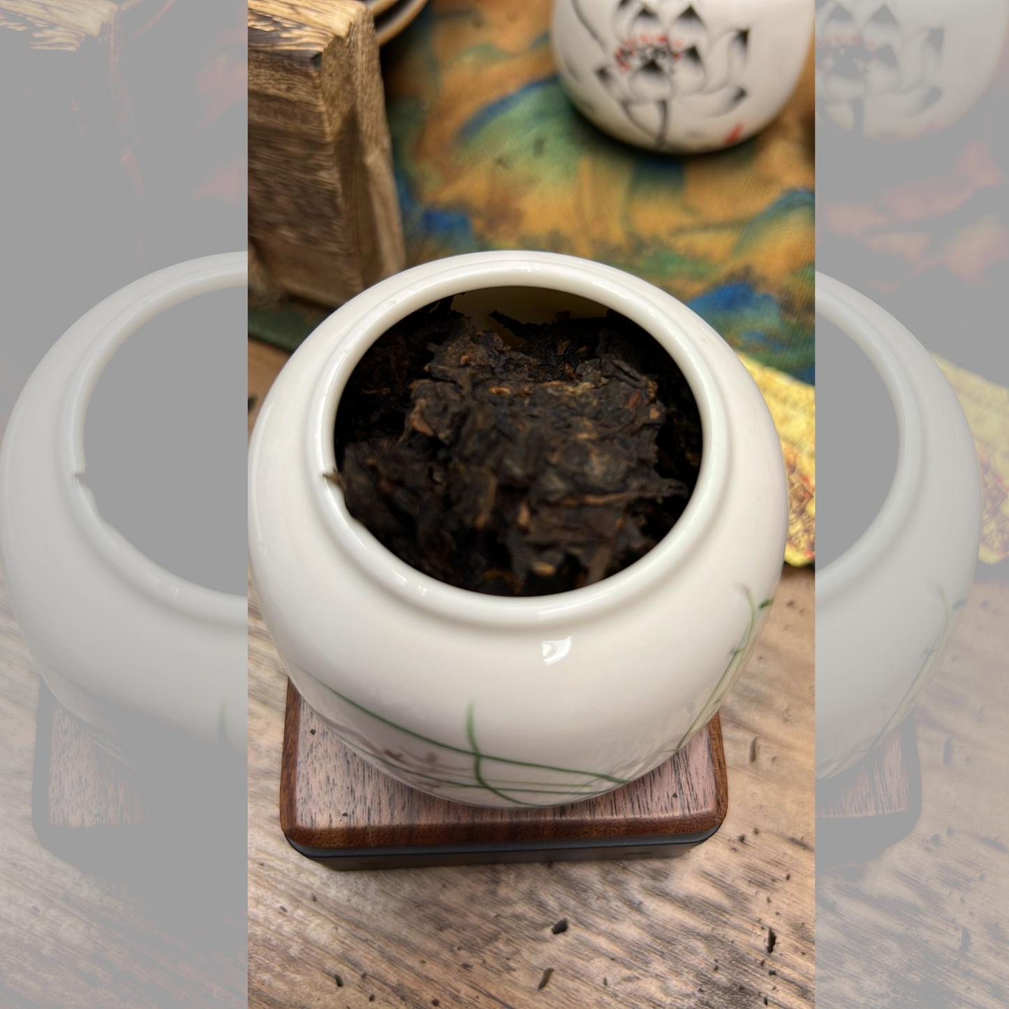 岁月峥嵘 Pu'er 40g in Porcelain jar